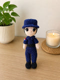 Patron Amigurumi de Policia